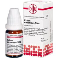Kalium Carbonicum C200 Globuli von DHU