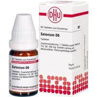 Selenium D6 Tabletten von DHU