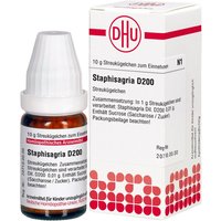 Staphisagria D200 Globuli von DHU