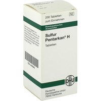 Sulfur Pentarkan H Tabletten von DHU