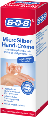 SOS MICROSILBER Handcreme 75 ml von DISTRICON GmbH