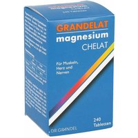 Grandelat Mag 60 Magnesium Tabletten von DR. GRANDEL
