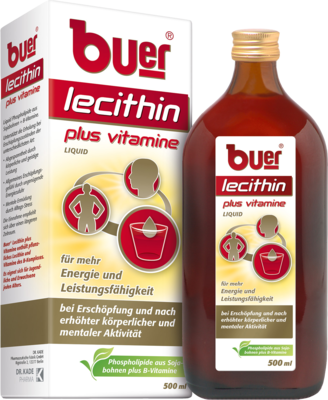 BUER LECITHIN Plus Vitamine fl�ssig 500 ml von DR. KADE Pharmazeutische Fabrik GmbH