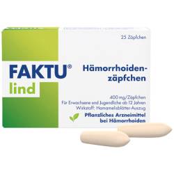 FAKTU lind H�morrhoidenz�pfchen 25 St von DR. KADE Pharmazeutische Fabrik GmbH