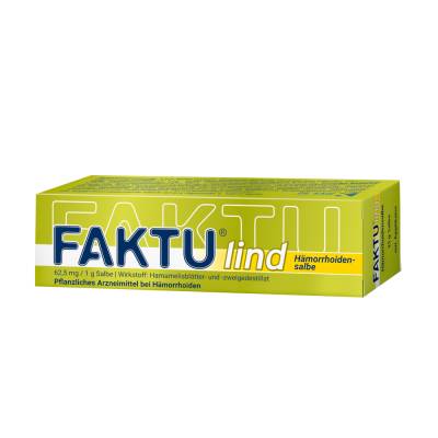 FAKTU lind Hämorrhoidensalbe von DR. KADE Pharmazeutische Fabrik GmbH