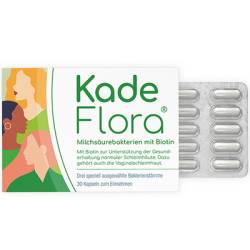 KADEFLORA Milchs�urebakterien mit Biotin Kapseln 8,5 g von DR. KADE Pharmazeutische Fabrik GmbH