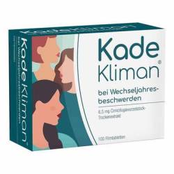 KADEKLIMAN 6,5 mg Filmtabletten 100 St von DR. KADE Pharmazeutische Fabrik GmbH