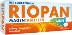 RIOPAN Magen Tabletten Mint 800 mg Kautabletten 20 St von DR. KADE Pharmazeutische Fabrik GmbH