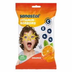 SANOSTOL Vitamin-Bonbons Orange 75 g von DR. KADE Pharmazeutische Fabrik GmbH