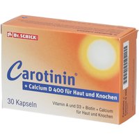 Carotin + Calcium D 400 Kapseln von DR. SCHICK