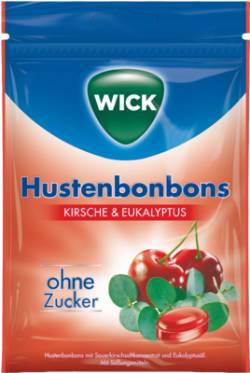 WICK Wildkirsche & Eukalyptus Bonbons o.Zucker Btl 72 g von Dallmann's Pharma Candy GmbH