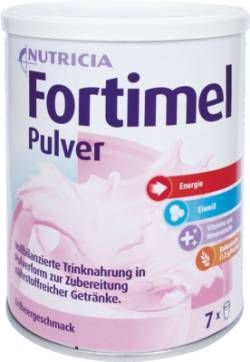 FORTIMEL Pulver Erdbeere 335 g von Danone Deutschland GmbH