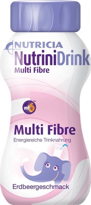 NutriniDrink Multi Fibre Erdbeere von Danone Deutschland GmbH