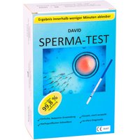 David Spermatests Set semen sperm Fruchtbarkeitstest von David