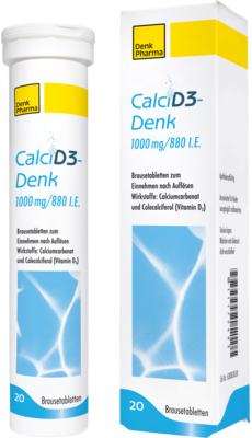CALCI D3-Denk 1.000 mg/880 I.E. Brausetabletten 20 St von Denk Pharma GmbH & Co.KG