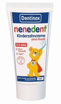 NENEDENT Kinderzahncreme ohne Fluorid von Dentinox Gesellschaft für pharmazeutische Präparate - Lenk & Schuppan KG