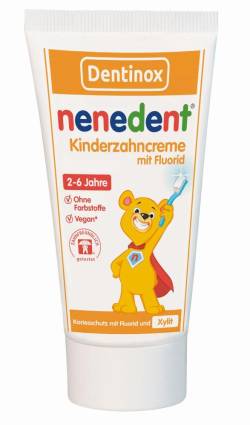 nenedent Kinderzahncreme mit Fluorid Standtube von Dentinox Gesellschaft für pharmazeutische Präparate - Lenk & Schuppan KG
