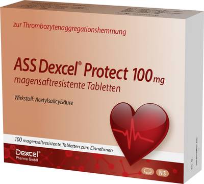 ASS Dexcel Protect 100 mg magensaftres.Tabletten 100 St von Dexcel Pharma GmbH