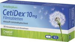 CETIDEX 10 mg Filmtabletten 50 St von Dexcel Pharma GmbH