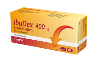 IBUDEX 400 mg Filmtabletten 50 St von Dexcel Pharma GmbH