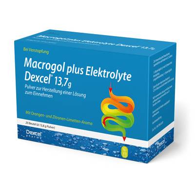 MACROGOL plus Elektrolyte Dexcel 13,7 g PLE 20 St von Dexcel Pharma GmbH