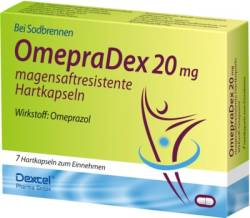 OmepraDex 20mg magensaftresistente Hartkapseln von Dexcel Pharma GmbH