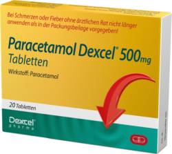 PARACETAMOL Dexcel 500 mg Tabletten 20 St von Dexcel Pharma GmbH