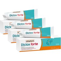 Diclox forte - Schmerzgel mit 2 % Diclofenac von ratiopharm von Diclo-ratiopharm
