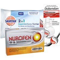 Set Dobendan® Direkt Flurbiprofen + Nurofen® 200 mg + Sagrotan® 2in1 von Dobendan