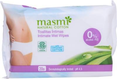masmi Bio Intimpflegetücher 100% Bio-Baumwolle von Don Dandrea Deutschland AG