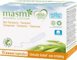 masmi Bio Tampons Super Plus 100% Bio-Baumwolle von Don Dandrea Deutschland AG