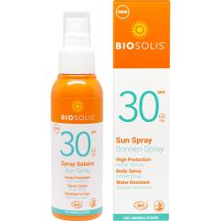 BIOSOLIS Bio Sonnenmilch Spray LSF 30 von Don Dandrea Deutschland AG