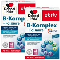 Doppelherz® aktiv B-Komplex + Folsäure Depot Tabletten von Doppelherz