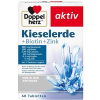 Doppelherz® aktiv Kieselerde + Biotin + Zink Tabletten von Doppelherz