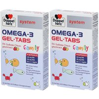 Doppelherz® system Omega-3 Gel-Tabs family von Doppelherz