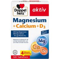 Doppelherz Magnesium+calcium+d3 aktiv Tabletten von Doppelherz