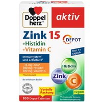 Doppelherz Zink + Histidin + Vitamin C Depot Tabletten von Doppelherz