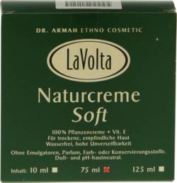 LAVOLTA Shea Naturcreme soft 75 ml von Dr. Armah-Biomedica GmbH & Co. KG