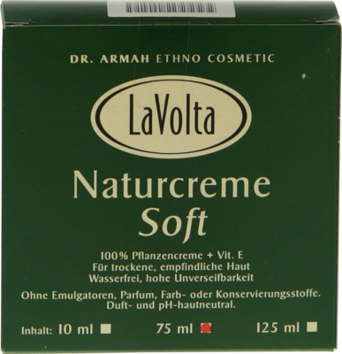 LAVOLTA Shea Naturcreme soft 75 ml von Dr. Armah-Biomedica GmbH & Co. KG