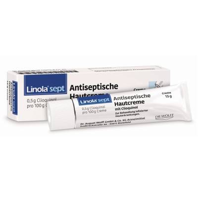 Linola sept Antiseptische Hautcreme mit Clioquinol von Dr. August Wolff GmbH & Co. KG Arzneimittel