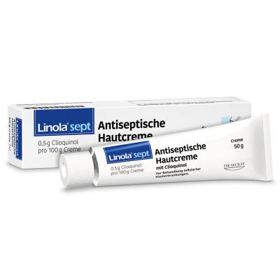Linola sept Antiseptische Hautcreme mit Clioquinol von Dr. August Wolff GmbH & Co. KG Arzneimittel