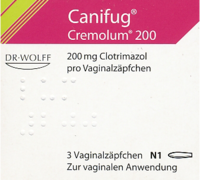 CANIFUG Cremolum 200 Vaginalsuppositorien 3 St von Dr. August Wolff GmbH & Co.KG Arzneimittel