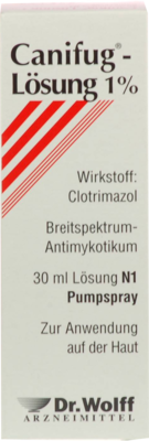 CANIFUG L�sung 1% 30 ml von Dr. August Wolff GmbH & Co.KG Arzneimittel
