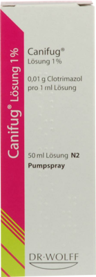 CANIFUG L�sung 1% 50 ml von Dr. August Wolff GmbH & Co.KG Arzneimittel