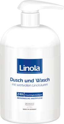 LINOLA Dusch und Wasch m.Spender 500 ml von Dr. August Wolff GmbH & Co.KG Arzneimittel