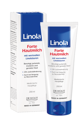 LINOLA Hautmilch Forte 200 ml von Dr. August Wolff GmbH & Co.KG Arzneimittel