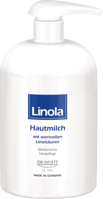 LINOLA Hautmilch Spender 500 ml von Dr. August Wolff GmbH & Co.KG Arzneimittel