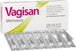 VAGISAN Milchs�ure Vaginalz�pfchen 14 St von Dr. August Wolff GmbH & Co.KG Arzneimittel