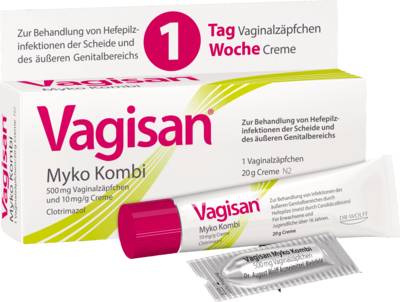 VAGISAN Myko Kombi 1-Tagestherapie 1 P von Dr. August Wolff GmbH & Co.KG Arzneimittel