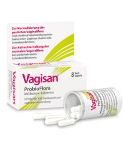 VAGISAN ProbioFlora Milchs�ure-Bakter.Vaginalkaps. 8 St von Dr. August Wolff GmbH & Co.KG Arzneimittel